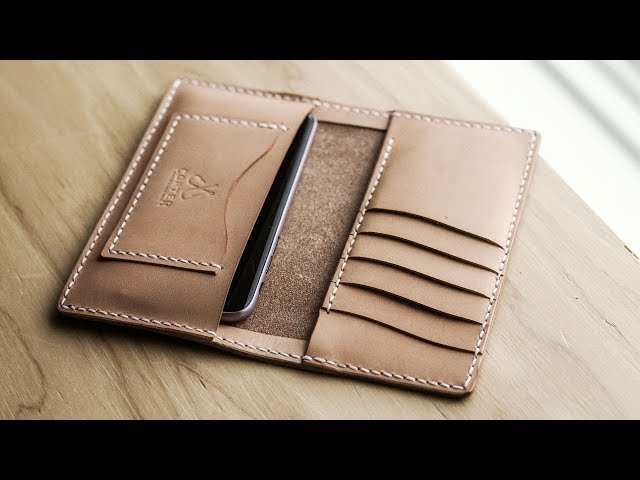 Making a Minimalist Leather iPhone Wallet