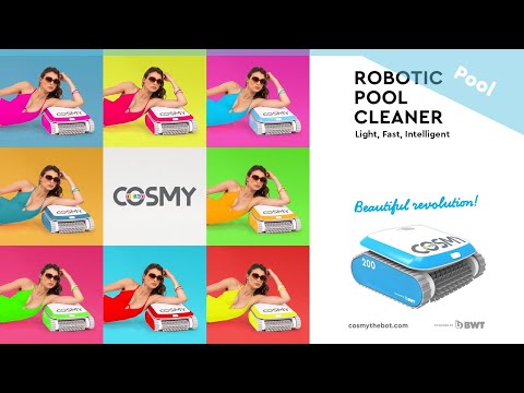 COSMY THE BOT - Robotic pool cleaner (EN) | Powered by BWT