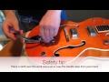 Installing a specialty Bigsby handle