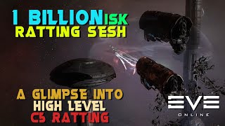 [EVE Online PVE] Krabbing 1 BILLION ISK In Just 90 Minutes: EVE Online Ratting In Wormhole Space!