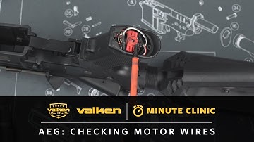 How To Check AEG Motor Wires - Valken Minute Clinic