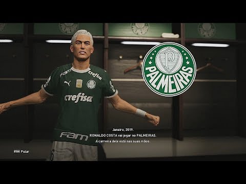 O INICIO NO PALMEIRAS !! PES 2020 RUMO AO ESTRELATO #01 (PS4)