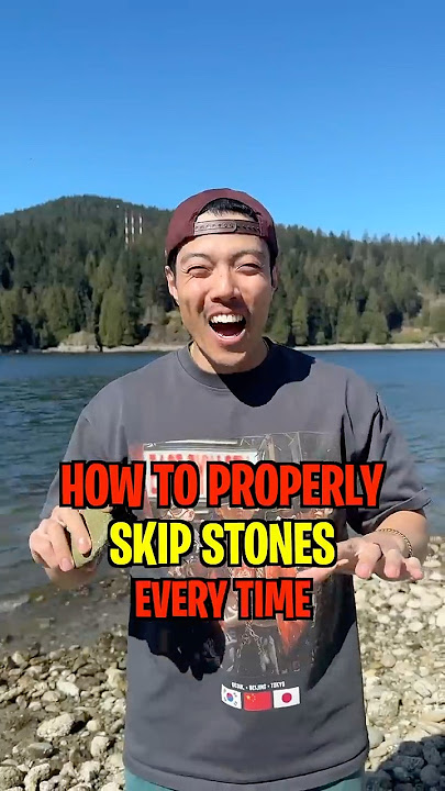 How to Skip Stones EXTREMELY FAR