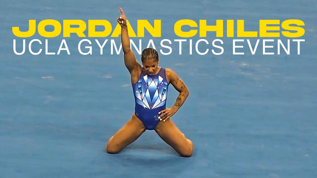 Jordan Chiles is that girl! Her first perfect 10 on the vault at UCLA's gymnastics home opener