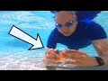 My Crazy Attempt To Solve A 4x4 Rubik's Cube UNDERWATER 💧