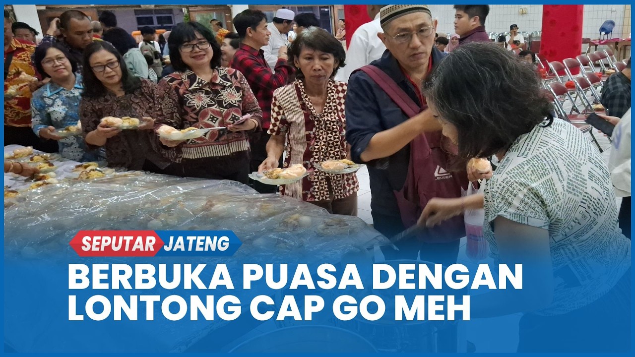 Cap Go Meh di Semarang: Buka Puasa dengan Lontong Opor, Lalu Menikmati Kikil Kesukaan Gus Dur