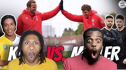 Kane vs. Müller | Copy the Penalty Challenge ft. Ronaldinho!