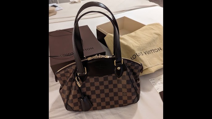 LV Verona PM tote in Damier Even leather - made in 2011 & now