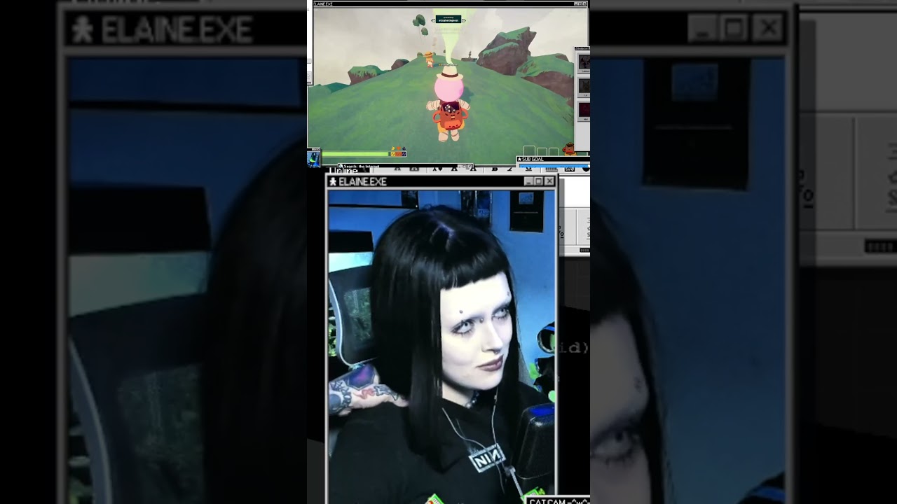 morally ambiguous cheeseburger pizza inventor | #userelaine on #Twitch #peak #story #gaming #food