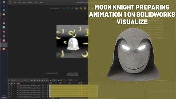 Moon Knight Preparing Animation 1 on SOLIDWORKS Visualize