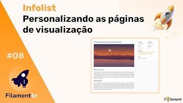 Infolist - personalizando as páginas de visualização