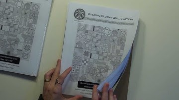 Building Blocks Quilt Pattern is PRINTED!