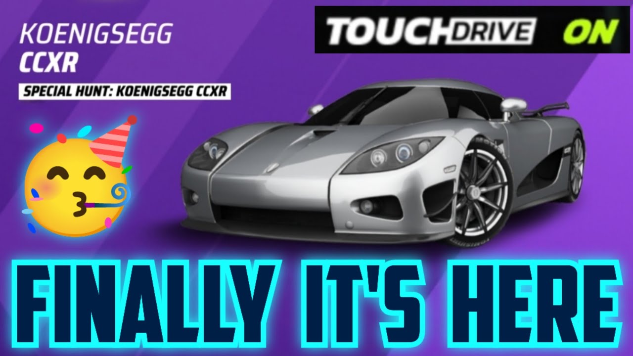 Asphalt Legends - KOENIGSEGG CCXR | СПЕЦИАЛЬНАЯ ОХОТА | Прохождение 1 этапа | Touchdrive