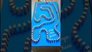 Watch This Jenga Chain Reaction Till the End! #shorts #jenga #chainreaction