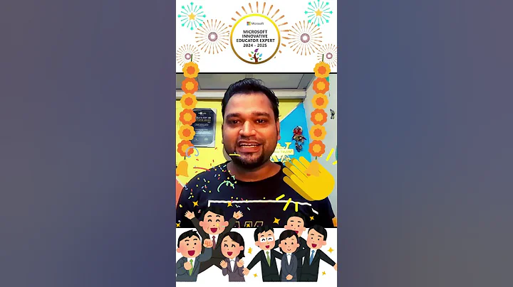 Congratulations on becoming a Microsoft Innovative Educator MIE Expert! #shorts #datascience #Award