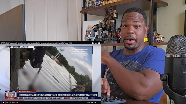 Trump Rally Shooter Bodycam Footage Released after assassination attempt | Reaction / Thoughts