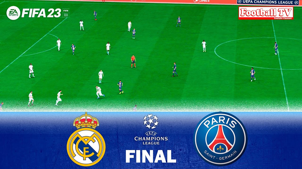 FIFA 23 - Real Madrid vs PSG - UEFA Champions League Final Match