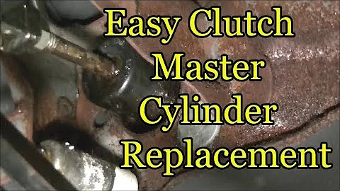 Replace Clutch Master Cylinder Toyota Truck by Yourself