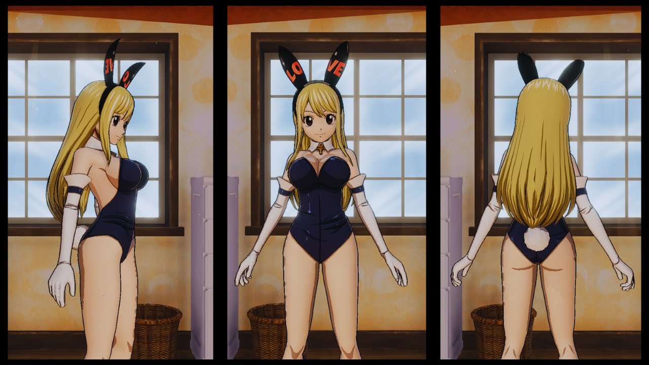 Fairy Tail - No Tights Bunny Lucy