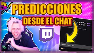 ¡CREA PREDICCIONES DESDE EL CHAT! Y CELULAR | COMANDOS PARA TWITCH | TUTORIAL LIORANBOARD 2