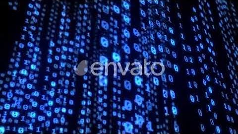 Classic Computer Binary Code 01 | Motion Graphics - Videohive template