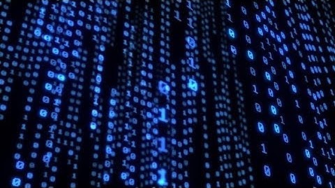 Classic Computer Binary Code 01 | Motion Graphics - Videohive template