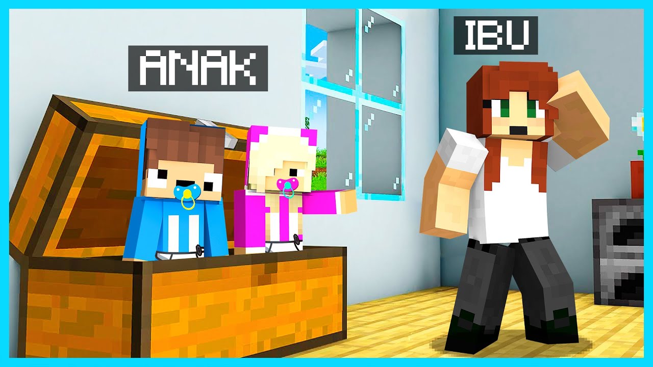 MIPAN & ZUZUZU MAIN HIDE AND SEEK VS ORANG TUA DI MINECRAFT! ORANG TUA VS ANAK