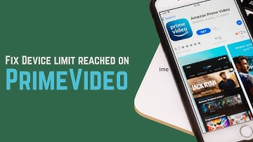 Fix Device limit reached on PrimeVideo (2025) – How to Manage your devices at primevideo com