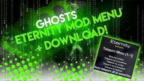 Call of Duty: Ghosts: Eternity Mod Menu Showcase + Download