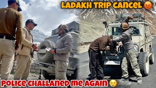 Ladakh Police ne kar diya humari Bolero ka challan 😢| Ladakh trip cancel kyu karni padhi