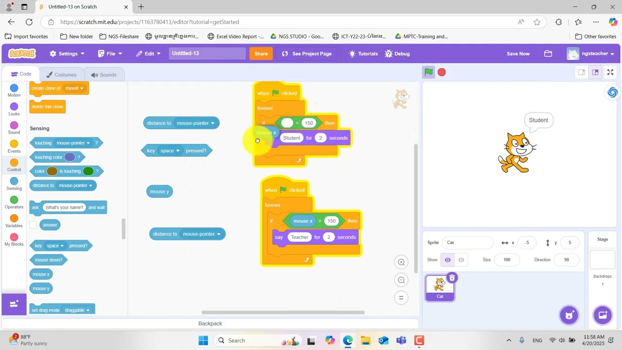 មេរៀនទី១.៧-Scratch-Sensing block (Sensing2)