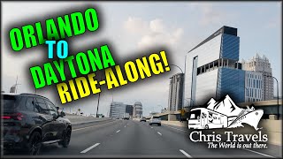 Orlando, Florida to Daytona, Florida Ride-Along