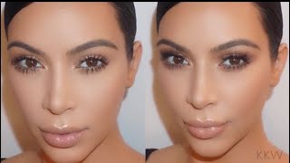 [FULL VIDEO] Kim Kardashian | Soft Bronze Smokey Eyes By Ariel Tejada [2015]