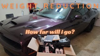 Weight Reduction on my Dodge Challenger 1320 - Why I do it, How I've done it, and How far I'll go Dodge Challenger Curb Weight