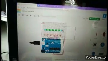 12 LED MULTIPLE BLINK using push button