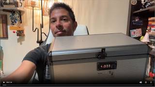 Medicine Lock Box With Code: Portable Combination Safe