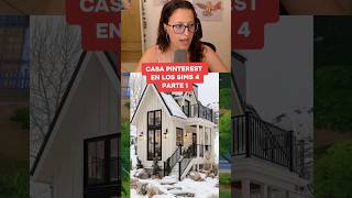 CASA PINTEREST EN LOS SIMS 4 PARTE 1 #simspartner #sims4 #thesims #sims4construir #sims4casas