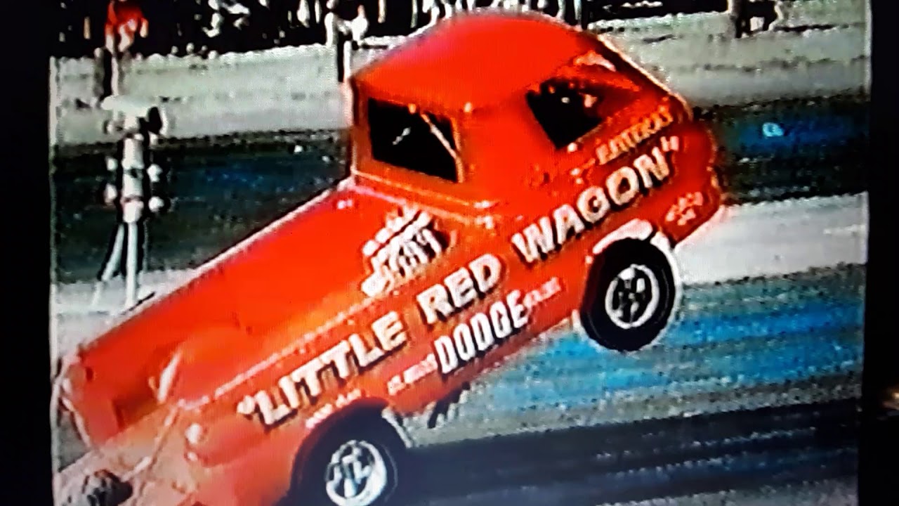 The Little Red Wagon Pickup Wheelstanding Youtube