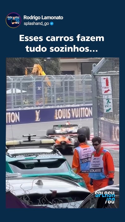 A velocidade dos carros no terceiro setor em Bakú é 😱 #f1 #formula1 #shorts