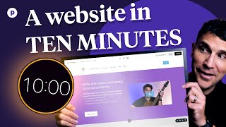 Build a website in 10 minutes