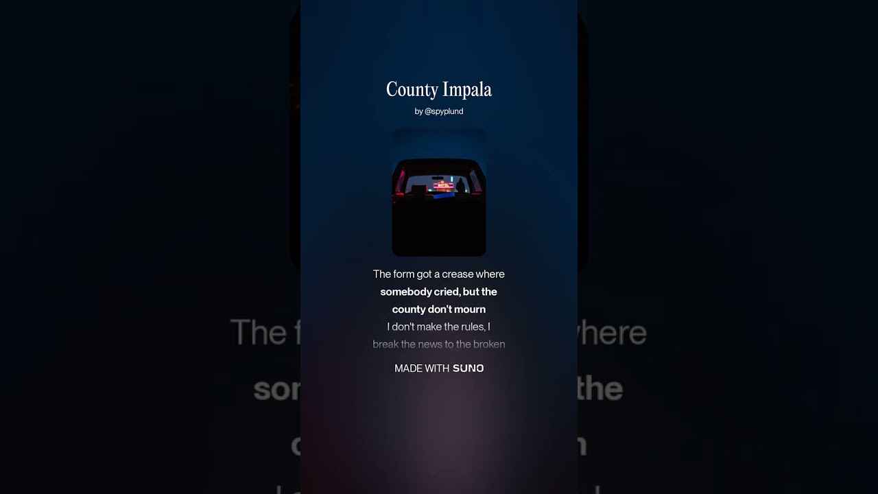 Watch County Impala v2 on YouTube Watch County Impala v2 on YouTube