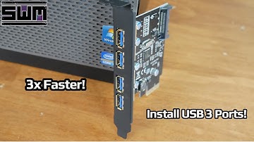 Add USB 3.0 Ports To Your Old Computer!