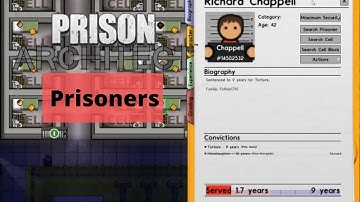 Prisoners - Prison Architect Tutorial