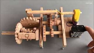 DIY 2 speed Automatic Gearbox from plywood