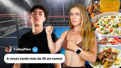 Seguí LA DIETA EXTREMA de PLEX para GANAR LA VELADA IV 🥊 Las CLAVES de SU CAMBIO FÍSICO