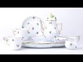 MF Milles Fleurs Herend Coffee Set