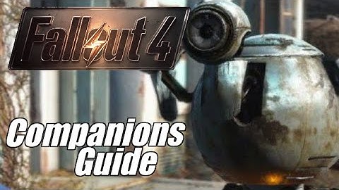 FALLOUT 4 Companion Guide - CODSWORTH