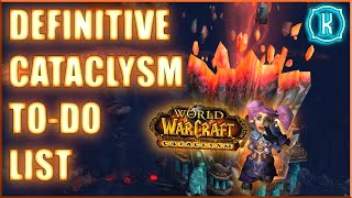 What Should You Do At Max Level In Cataclysm? | WoW Classic
