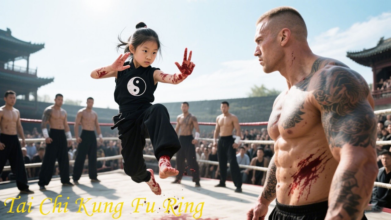 太極功夫擂台，柔弱女孩太極拳法高超，大顯神威碾壓群英 🧨 功夫 | Kung Fu |中国电视剧