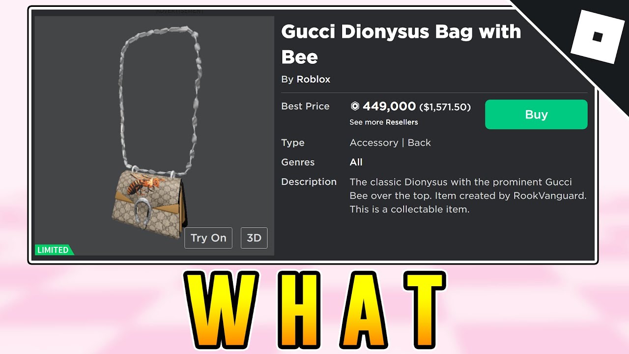 A Roblox Gucci Event Item Went Limited More Soon Roblox Youtube - limited timer roblox